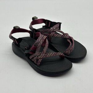 Chaco Sandals ZX/1 Ecotread Pink Braided Strappy Waterproof Sandals Kid's Size 3